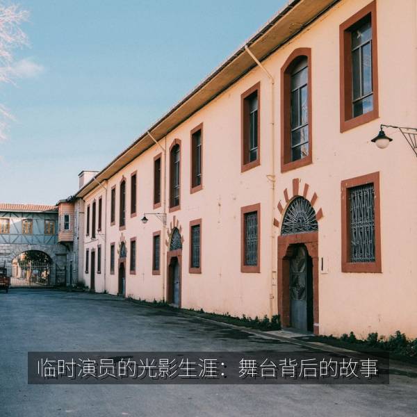 临时演员的光影生涯：舞台背后的故事 海报